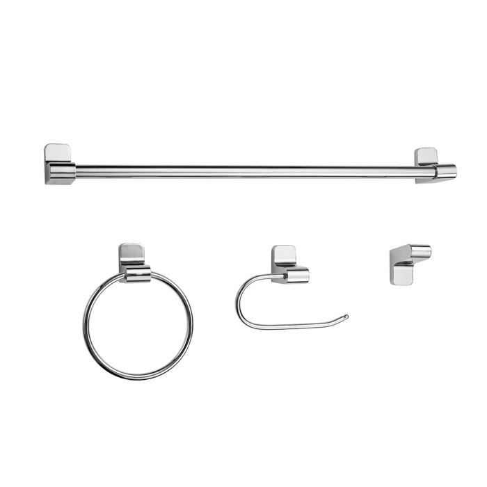 Globe Electric Company Positano 4 Piece Bathroom Hardware Set